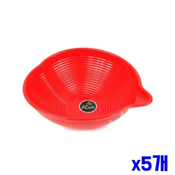 다용도 욕실 바가지 26x29.5x10cm x5개 물바가지