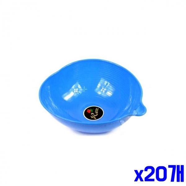 다용도 욕실 바가지 19.5x21.5x8cm x20개 물바가지