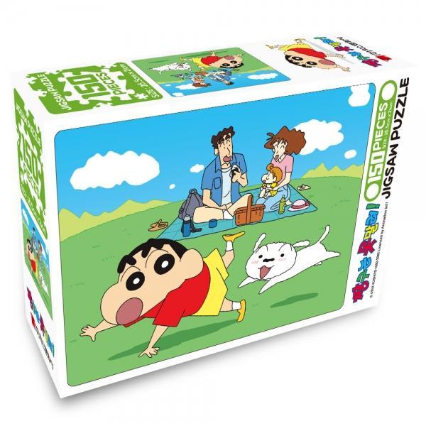 학산문화사 7000 직소퍼즐 150피스 짱구는못말려 가족소풍