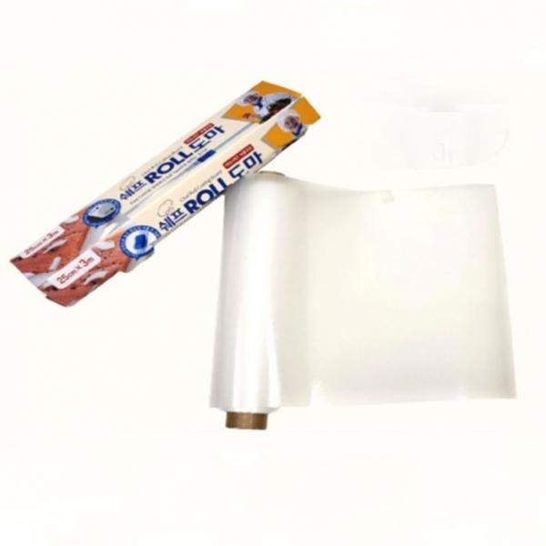 쉐프 롤도마 잘라쓰는 일회용 위생 도마 25cm x 3m
