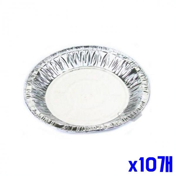 위생적인 은박접시 14cm 10p x10개 일회용식기