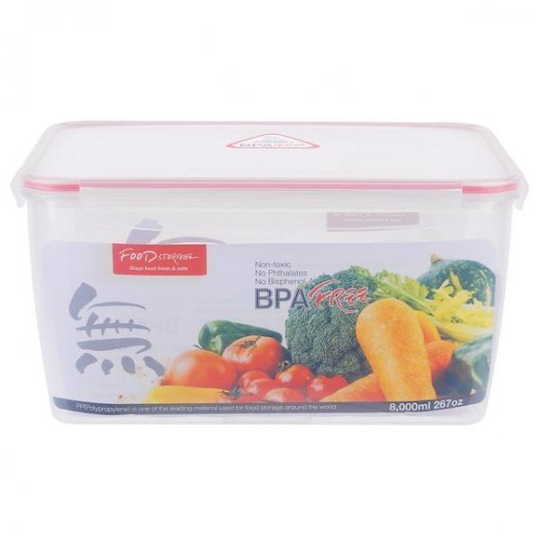 국산 인증받은 참좋은 밀폐용기 정사각 7-2 8000ml