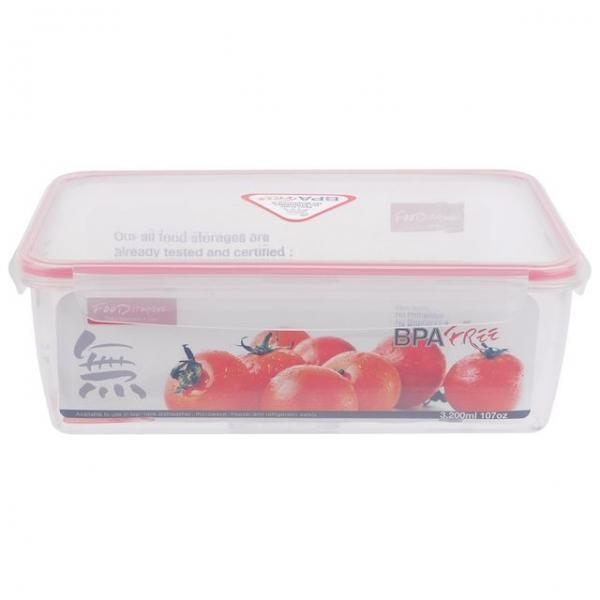 국산 인증받은 참좋은 밀폐용기 정사각 6-1 3200ml