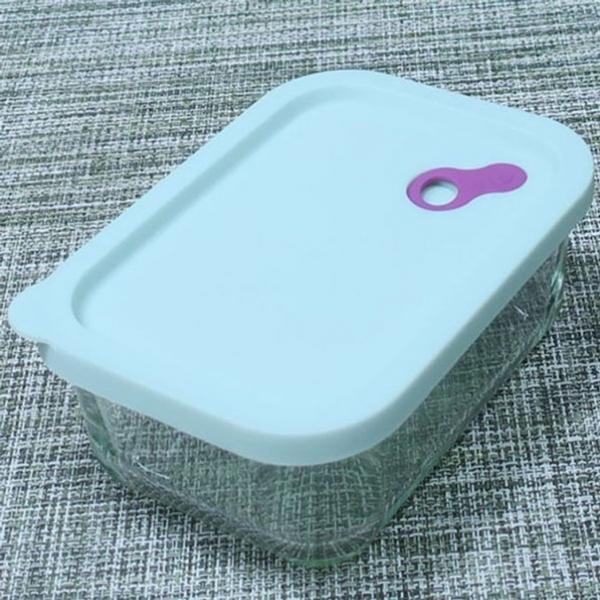 밀폐용기 반찬통 보관통 전자레인지 용기 사각 630ml