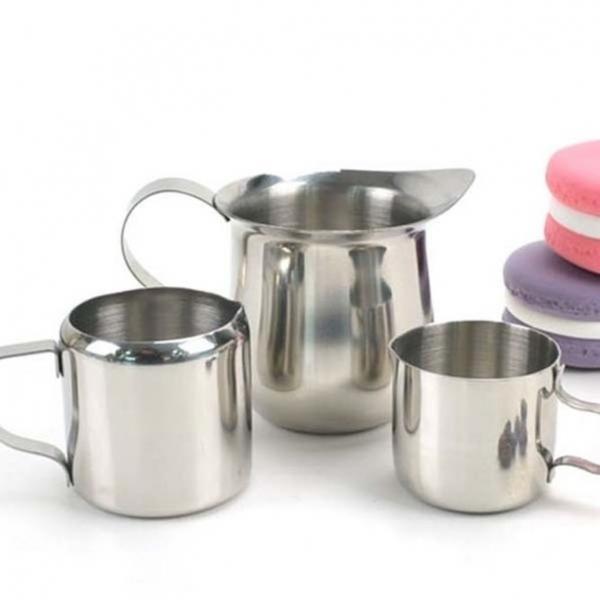 스텐샷잔 스팀피쳐 라떼아트 밀크저그 소스용기 0.24L