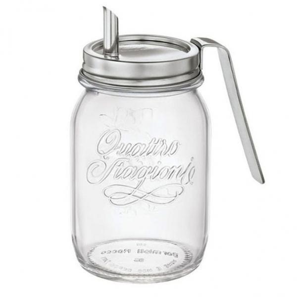 보르미올리 유리병 밀폐용기 오일병 소스 쨈병 500ml