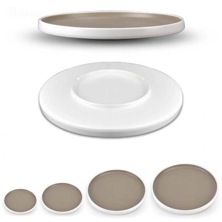 멜라민 한정식 원형 찜 무침 볶음 요리 음식 접시 반찬접시 샐러드 접시 지름 25.7cm 28.5cm 31.5cm