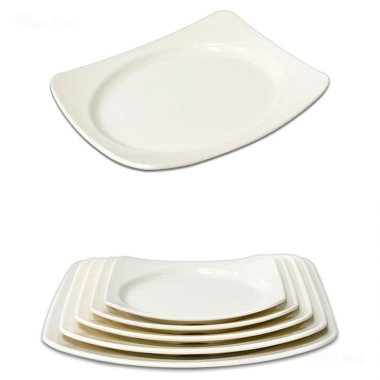 멜라민 한식 뷔페 반찬 음식 접시 반찬그릇 돈까스 접시 17cm 19.4cm 22.2cm 24.8cm 27.2cm