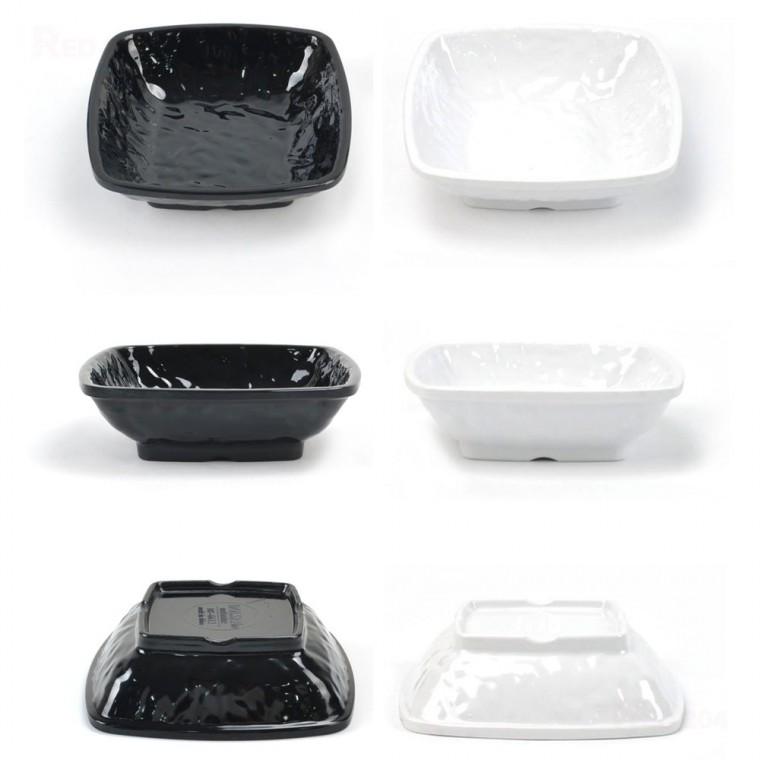 블랙 화이트 한정식 앞접시 찬기 밑반찬 반찬그릇 일식 스끼다시 반찬접시 16.1cm 18.6cm