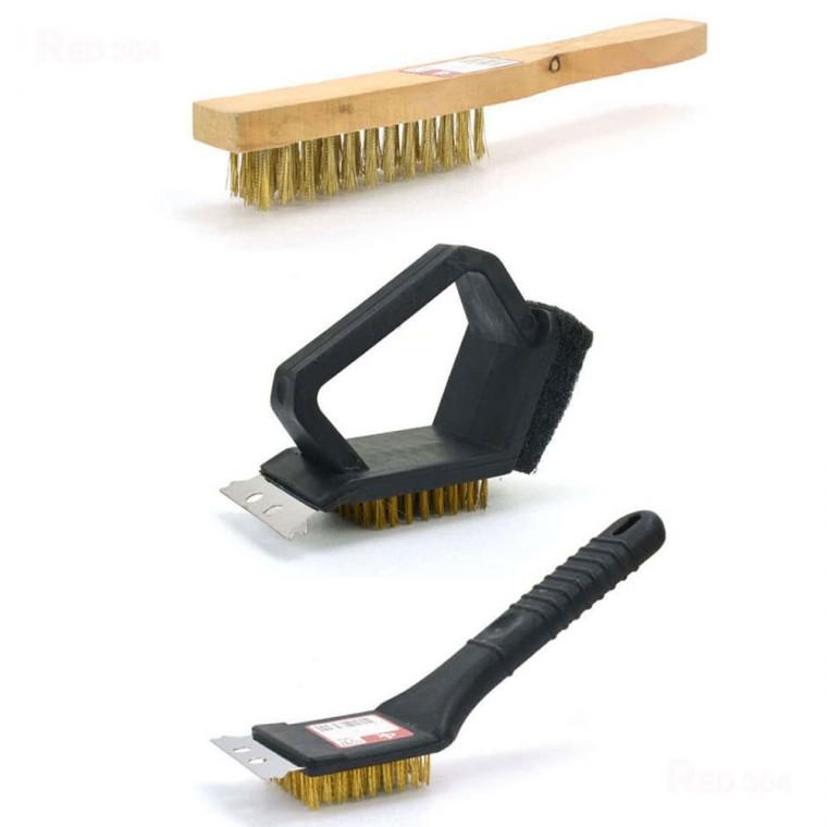 다기능 녹제거 불판청소 철판청소 철솔 와이어 브러쉬 헤라 해라