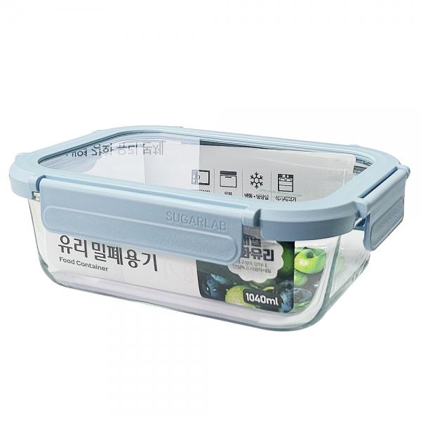 롯데 이라이프 유리밀폐용기 직사각 1040ml