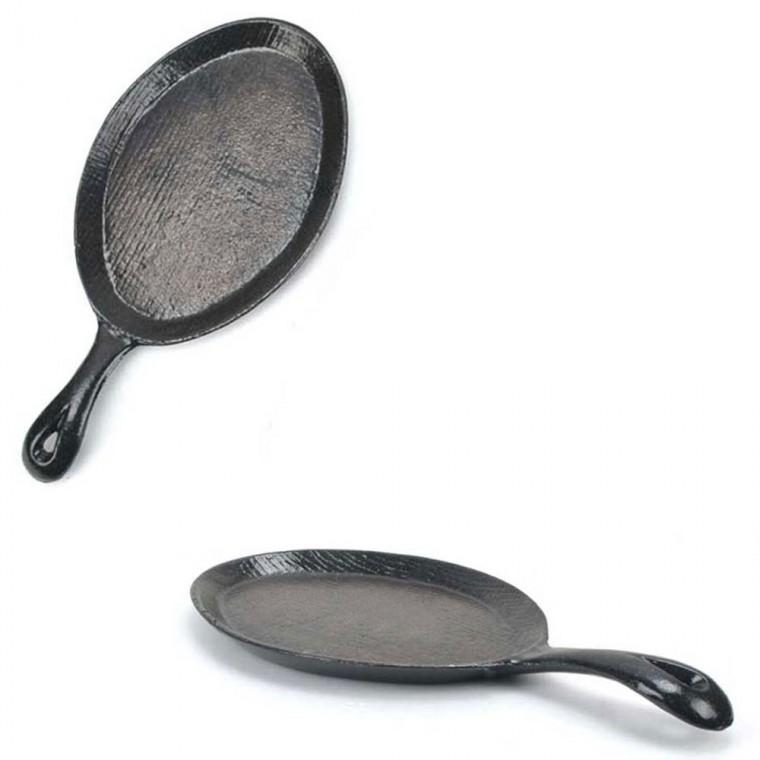 시즈닝 완료 손잡이 통주물 생선구이 스테이크 철판 무쇠팬 주물팬 길이 20cm 23cm 24.5cm 28cm 목판별도