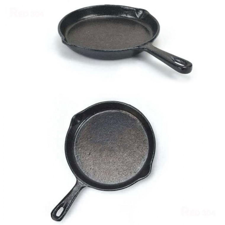 시즈닝 완료 손잡이 통주물 콘치즈 스테이크 철판 주물팬 무쇠팬 지름 15.4cm 17.8cm 20.3cm 목판별도