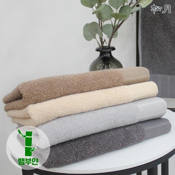 송월타올 뉴명품 550GSM 190g 40x86cm 뱀부얀