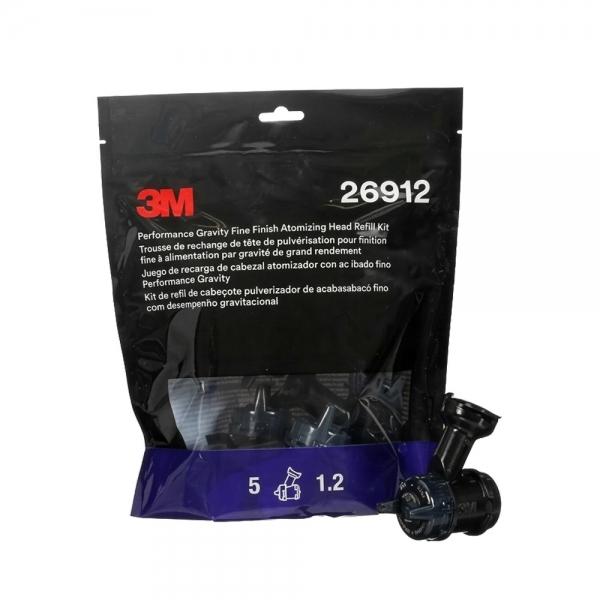 3M 26912 퍼포먼스 파인피니시 노즐 헤드 1.2mm 5개입