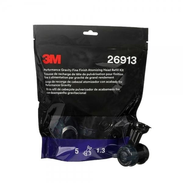 3M 26913 퍼포먼스 파인피니시 노즐 헤드 1.3mm 5개입