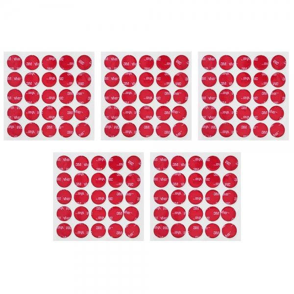 3M VHB 아크릴폼 양면테이프 원형 20mm 125개입