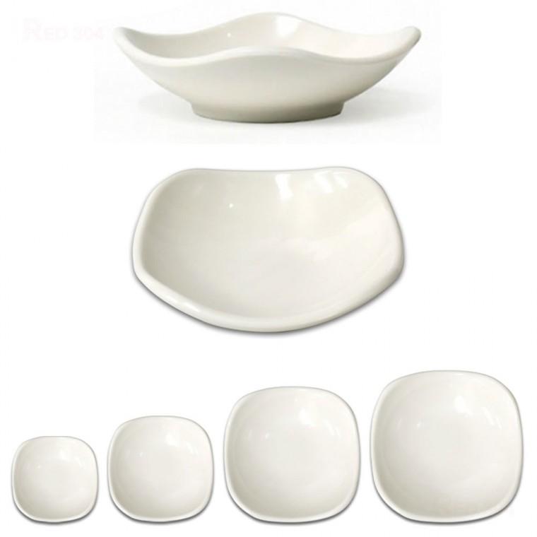 멜라민 사각 한식 간장 초장 쌈장 와사비 양념 소스 종지 밑반찬 찬기 앞접시 반찬그릇 9.5cm 11.5cm