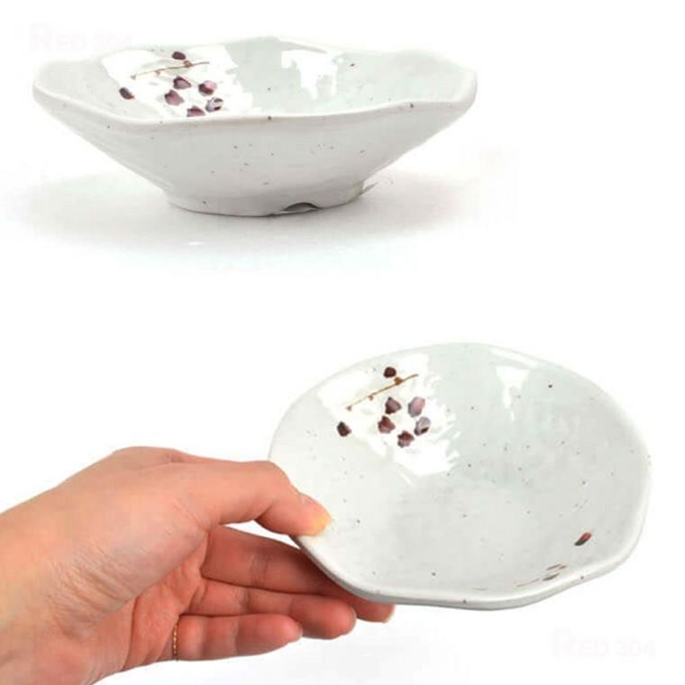 멜라민 한정식 나물 젓갈 밑반찬 찬기 앞접시 반찬접시 일식 스끼다시 반찬그릇 지름 12.8cm