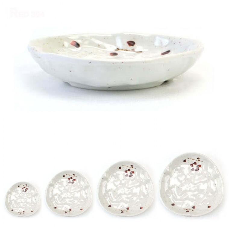 멜라민 일식 스끼다시 개인접시 디저트 샐러드 반찬그릇 양념 소스 종지 8.9cm 11.9cm 14.3cm 17cm