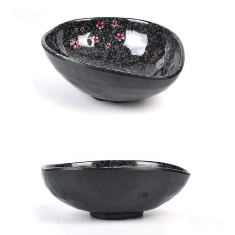 멜라민 한정식 대접 후식 소면 떡국 그릇 일식 스끼다시 우동 면기 면그릇 덮밥 그릇 길이 16.8cm 20.2cm
