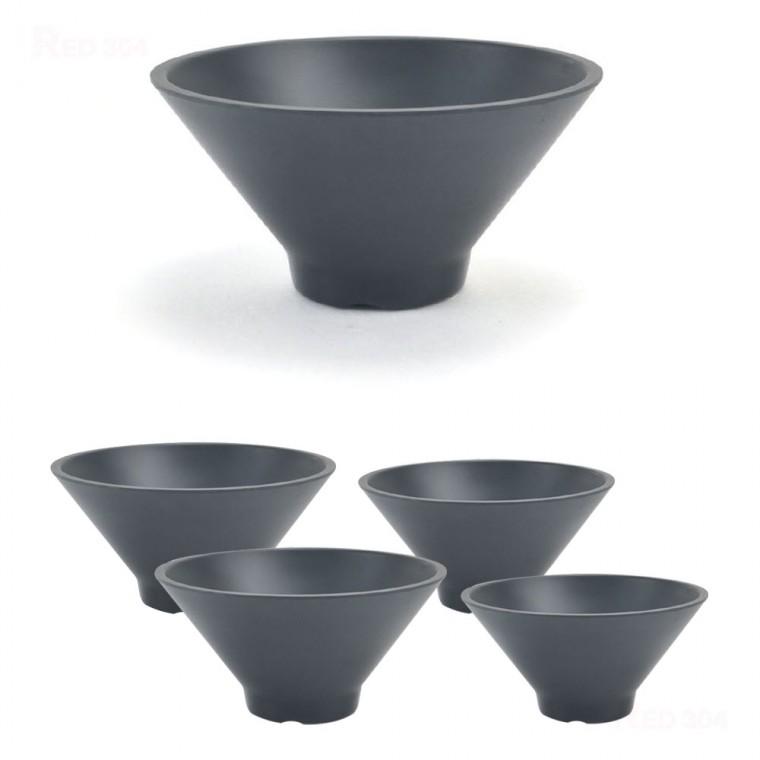 블랙 멜라민 일식 라멘 우동 쌀국수 돈부리 덮밥 그릇 면기 면그릇 15.2cm 18cm 20cm 22.2cm