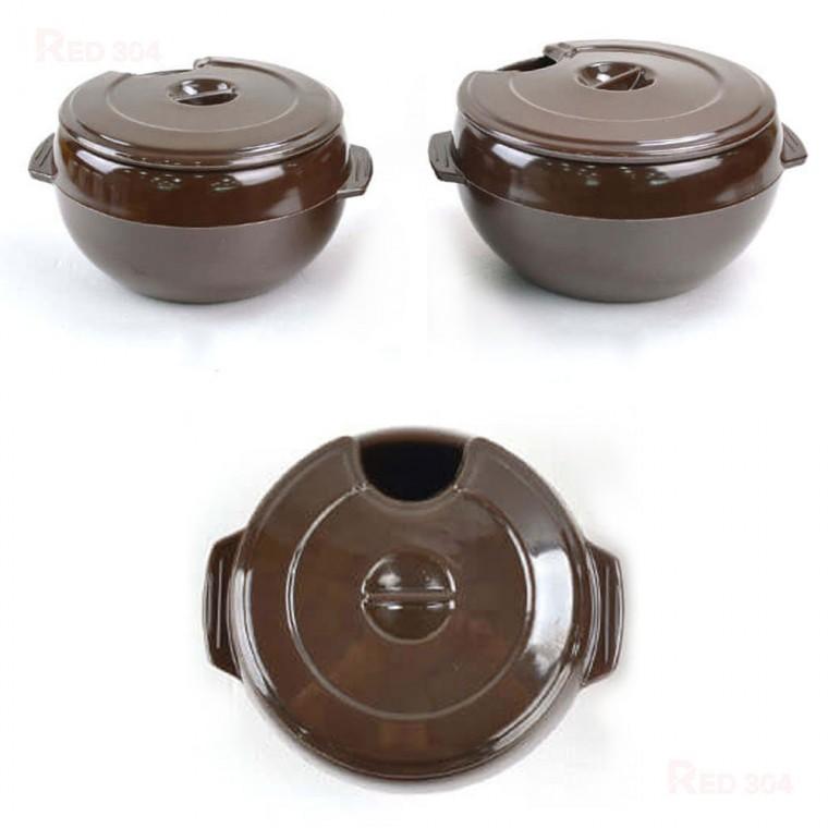 식당 테이블 멜라민 김치 깍두기 항아리 김치통 깍두기통 지름 13.5cm 15.5cm 뚜껑포함
