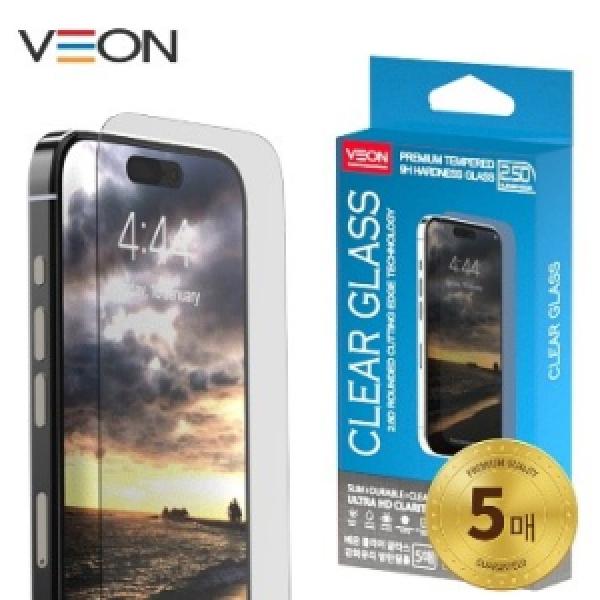 갤럭시 S26 플러스 S25 엣지 SM-S947 S937 6.7인치 VEON 갤럭시 S26 플러스 S25 엣지 SM-S947 S937 베온 클리어 강화유리 필름 5매