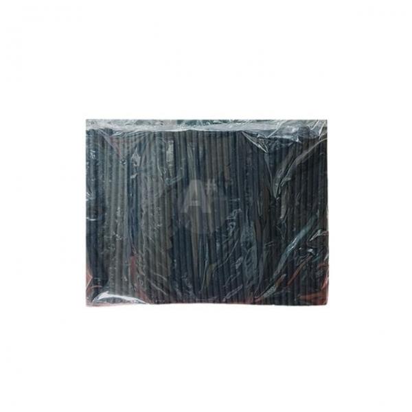 bns 스트로우 일자형 검정 빨대 7mmX21cm 500입 X 20개