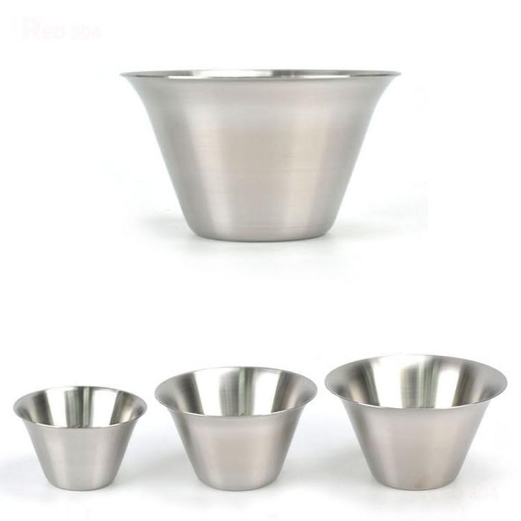 무광 스텐 27종 아이스크림 팥빙수 그릇 빙수볼 디저트볼 후식볼 10.1cm 12.5cm 15.2cm 17cm