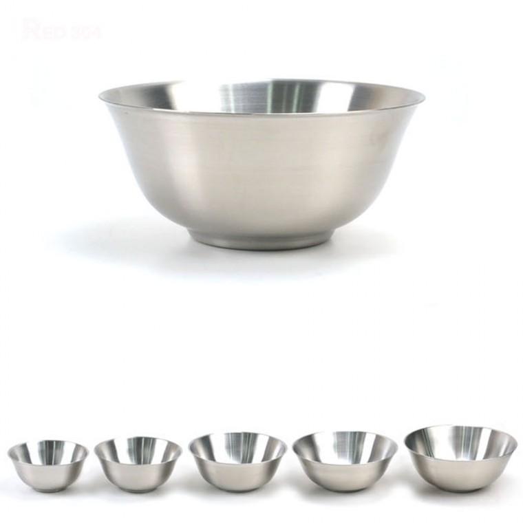 스텐 27종 아이스크림 팥빙수 화채 그릇 빙수볼 디저트볼 후식볼 12.6cm 14cm 15.9cm 17.1cm 18.1cm