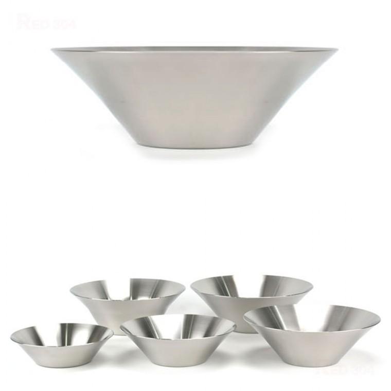 무광 스텐 27종 아이스크림 팥빙수 파스타 그릇 샐러드볼 빙수볼 외경 18.5cm 21cm 24cm 24.5cm 26cm