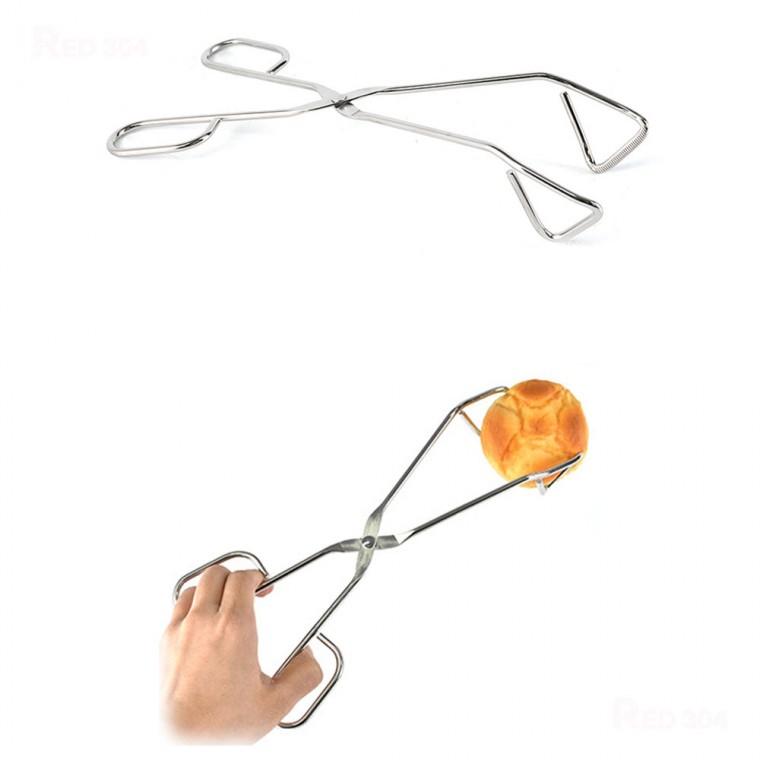 스텐 젓병 소독 집게 가위집게 제과점 빵집게 소고기 삼겹살 고기집게 뷔페집게 길이 25cm