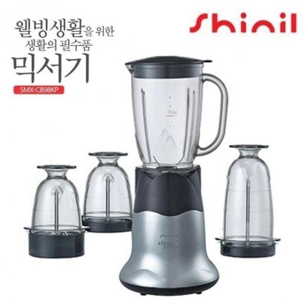 신일898 웰빙 분쇄기겸용 다용도 후드믹서기 믹서기 신일 블랜더 국산