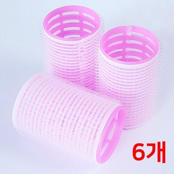 bns 이너뷰티 요술구르프 앞머리 헤어롤 6P 큰롤 헤어볼륨