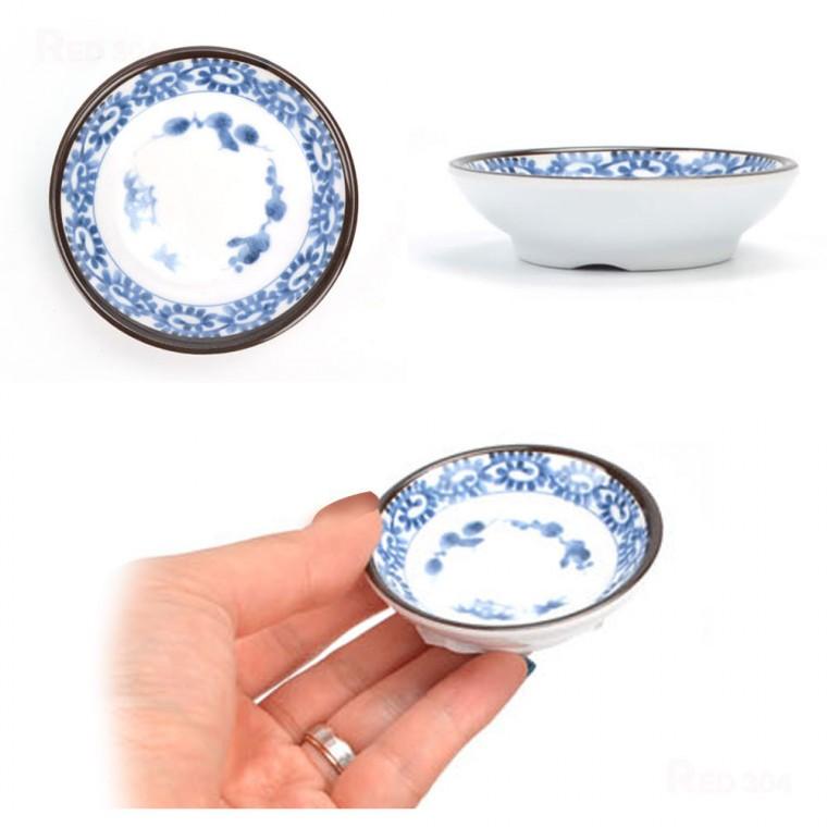 멜라민 일식 중식 종지 찬기 반찬그릇 간장 초장 와사비 소스 양념 그릇 지름 6.1cm