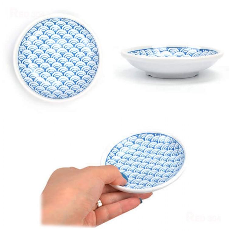 고급 일식 종지 찬기 스끼다시 앞접시 초장 간장 와사비 소스 양념 그릇 반찬그릇 지름 9.7cm 10호