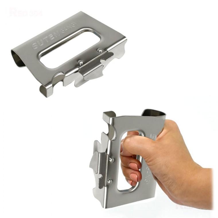 일본산 국내산 식당 업소용 스텐 대형 캔따개 병따개 오프너 통조림 따개 11.2x6.5cm