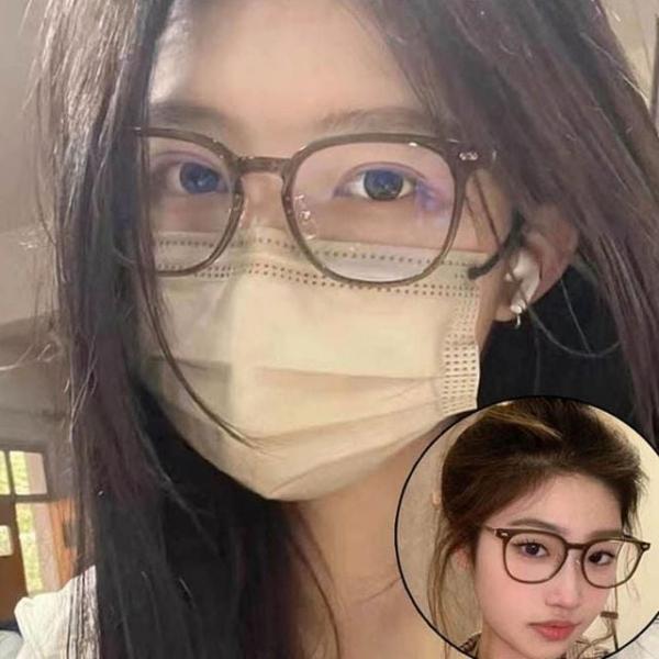 블루라이트차단 뿔테안경 소두안경 안경테 남녀공용