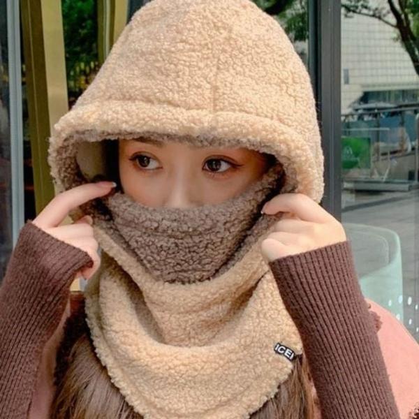 마스크모자 후드워머 바라클라바 후리스 겨울 넥워머