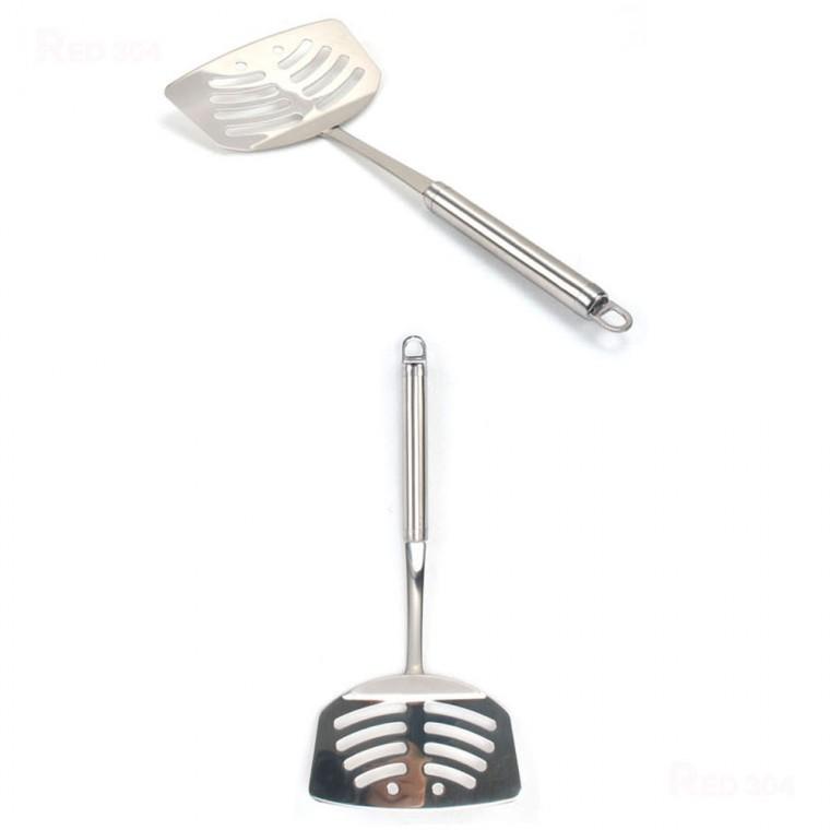 스텐 계란말이 파전 부침개 생선 뒤집개 뒤지개 뒤집기 8호 전체길이 31.6cm