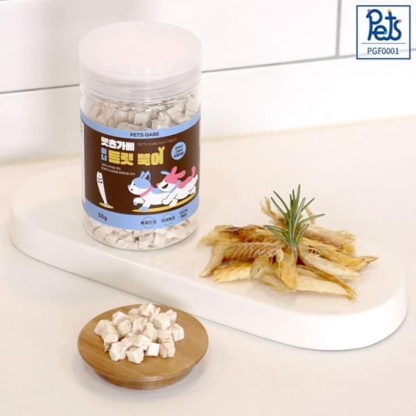 펫츠가베 동결건조트릿 북어 미니 55g PGF0001