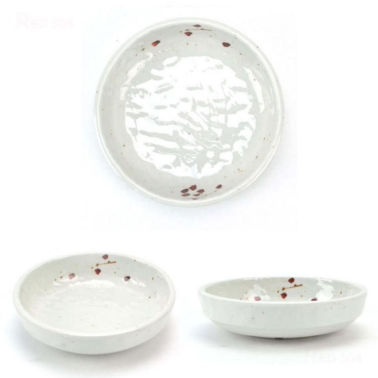 멜라민 한정식 일식 앞접시 반찬접시 반찬그릇 양념 소스 종지 그릇 지름 8.9cm 11.4cm 13.8cm 15.2cm
