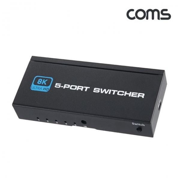 HDMI 5대1 선택기 8K 60Hz 5입력 1출력 수동 스위치
