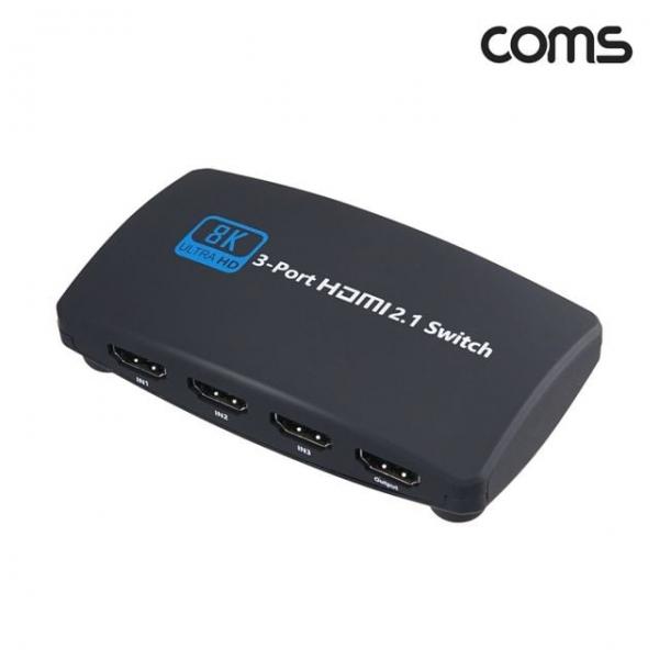 HDMI 3대1 선택기 8K 60Hz 3입력 1출력 수동 스위치