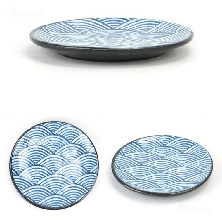 고급 멜라민 일식 활어 참치 사시미 접시 회접시 스끼다시 일식접시 지름 18.3cm 21cm 23.3cm 26cm