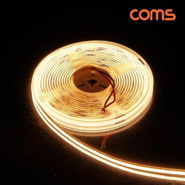 LED 줄조명 슬림형 DC 12V 초고휘도 슬림형 LED바 5M 3000K 너비 8mm