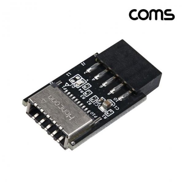9Pin to USB E타입 USB 헤더 변환 어댑터 메인보드 마더보드 2.0 9핀 포트 F to USB-E
