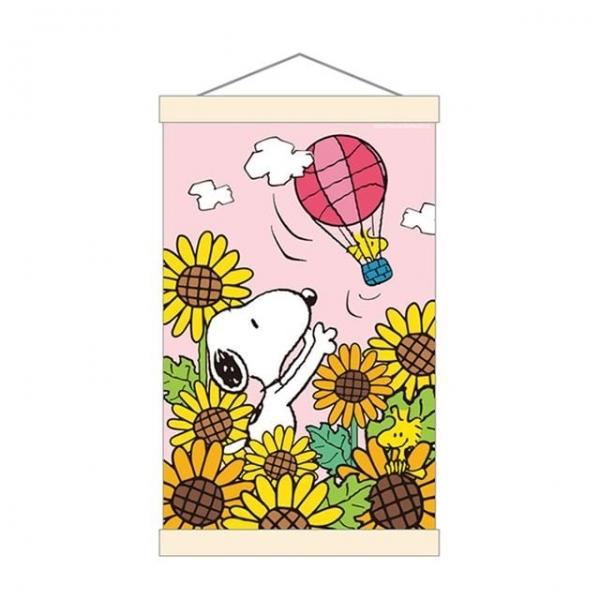 DIY 피너츠 스누피 해바라기 20X30 행잉 보석십자수
