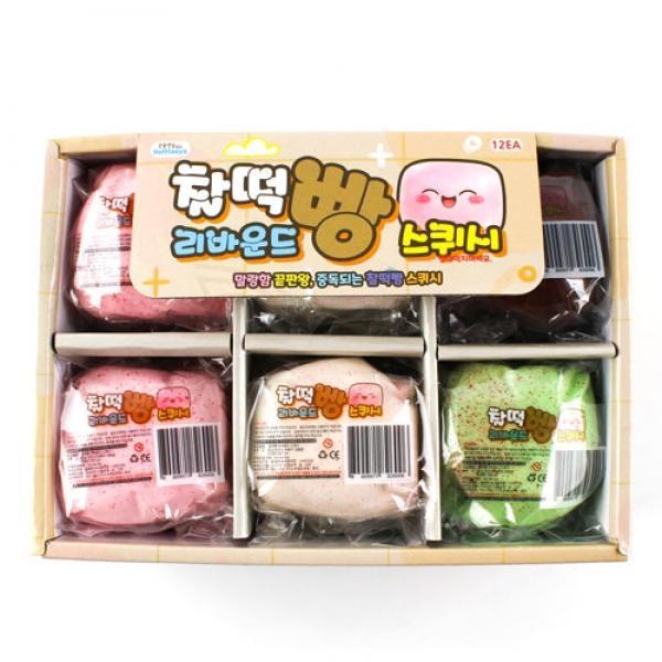 288B] 3000 찰떡빵 리바운드 스퀴시 (12개세트)